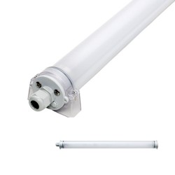 MT50 LED 4 HE 4000K IP67 1215mm ST Non-through SC satin finish 1-10v