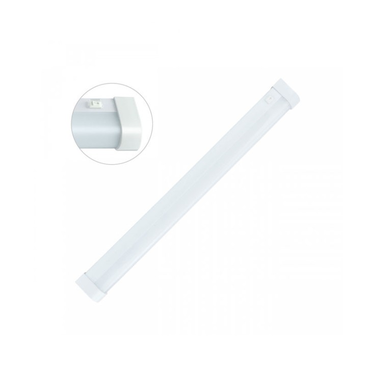 Réglette Salle d'eau led 15w 4000K Inter IP44 230v 596mm Spectrum