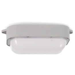 Plafonnier led oval gris 20w 5000K IP65 IK08 Spécial Congélation Ledme