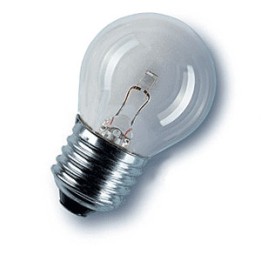 E27 Round Traffic Lights Clear  Krypton  230V  40w  8000H