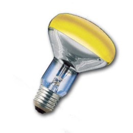 150271 E27 Réflecteur R80 230V Jaune 60w