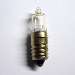 E10 Lamp Halogen 9,3x31 4v 2w Clear AC