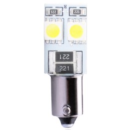 6048000509550 LED L314 BA9s 4xSMD5050 CANBUS 12V Blanc (Polarisée)