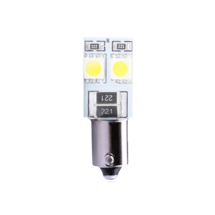 LED L314 BA9s 4xSMD5050 CANBUS 12V White
