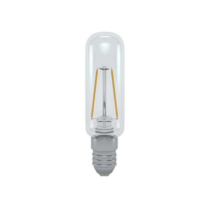 E14 Clear tube LED filament effect 4W 2700K 230v