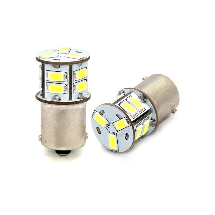 LED L100  BA15s 13xSMD5630 12V White