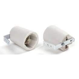 Base E14 Ceramic 2A 250v 210°C With métal bracket