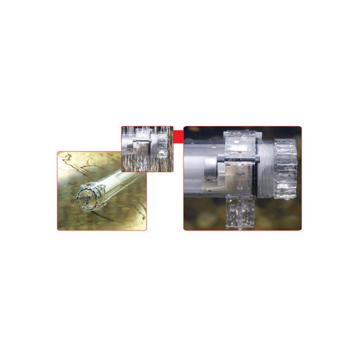 Polycarbonate aqua tube T8 18W / 865 IP68 Waterproof 230v