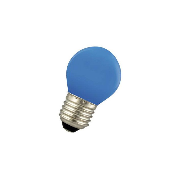6022400986044 E27 Sphérique led 0.9w Bleue 220-240v LAES
