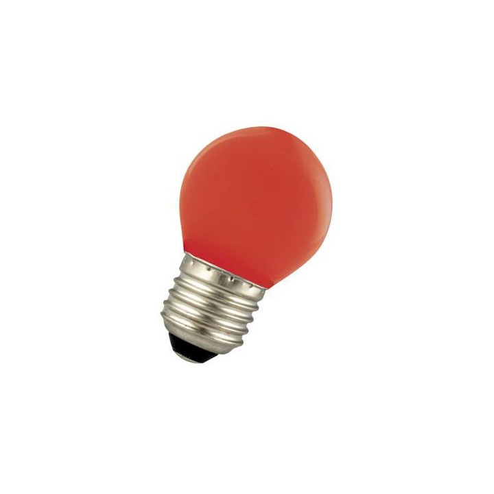 E27 Ball led 0.9w Red 220-240v LAES