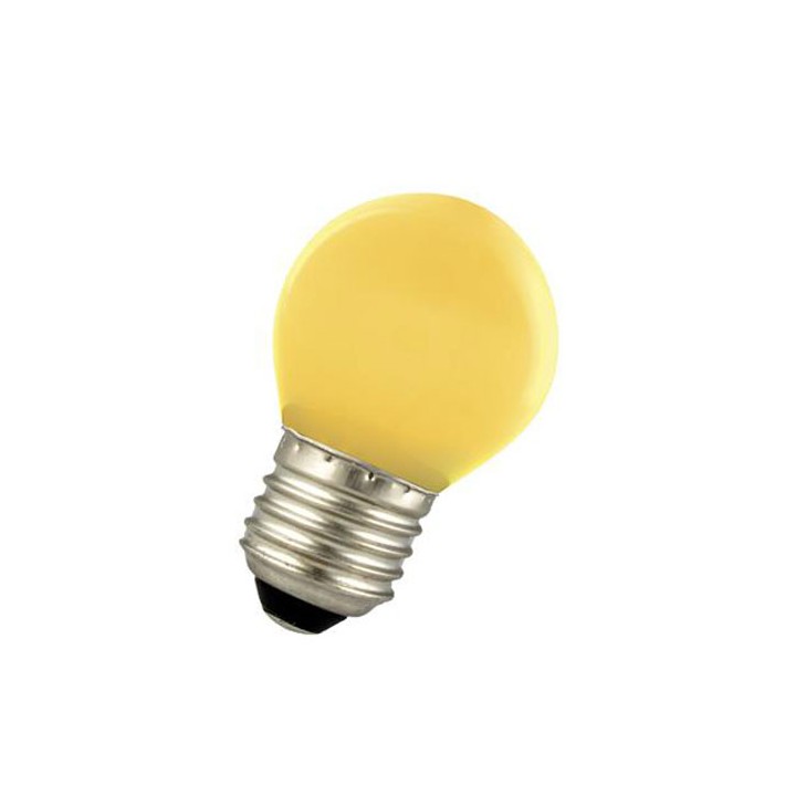 6022400986068 E27 Sphérique led 0.9w Jaune 220-240v LAES