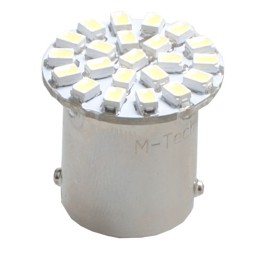 6048000511225 LED L051 BA15s 12V Blanc (Polarisée)