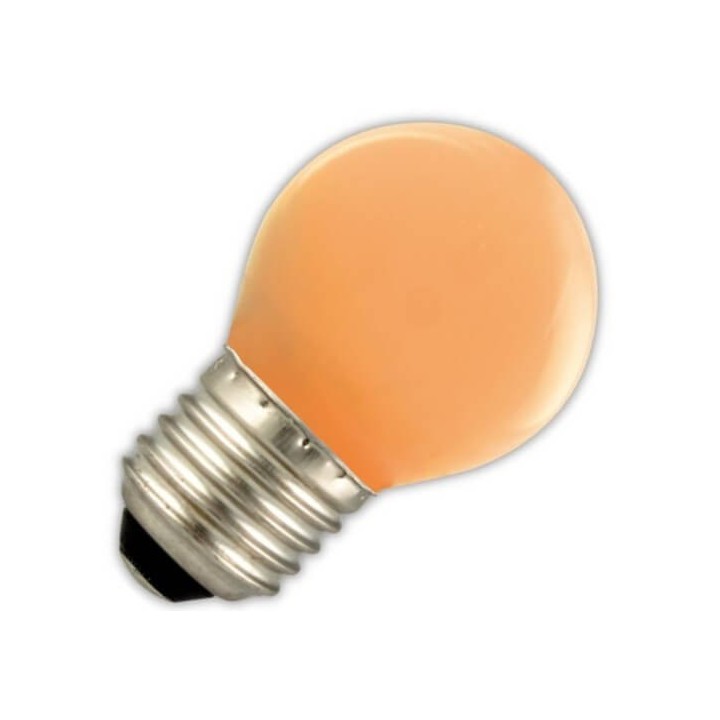 E27 Ball led 0.9w Orange 220-240v LAES
