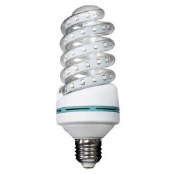 E27 Spirale LED 9w=55w 3000K 230v 700lm LAES