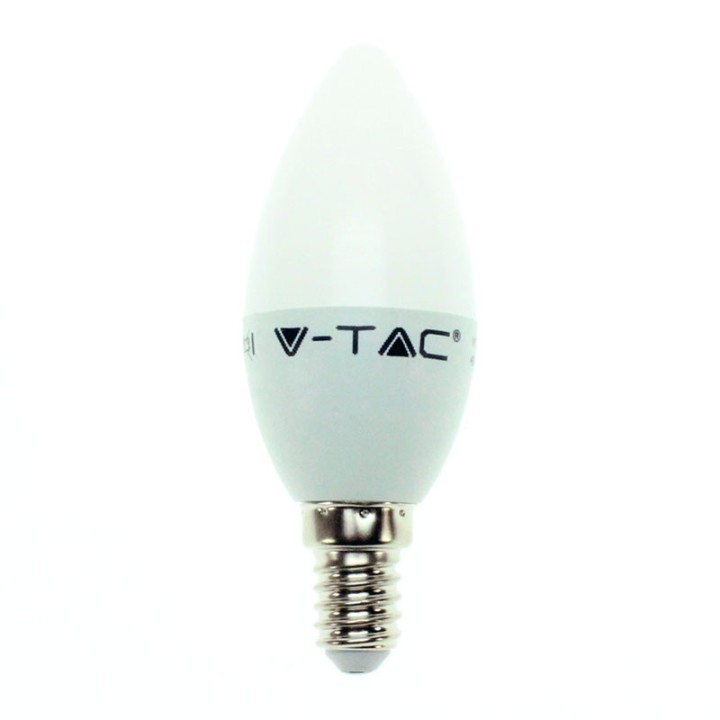 E14 Candle Opal LED 4w 4500K 230v V-TAC