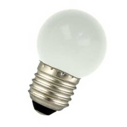 6022400987324 E27 Sphérique led 0.9w Blanche 3000K 220-240v LAES