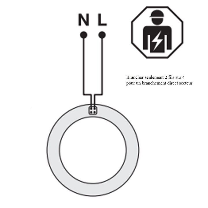 G10Q CIRCLINE LED 20w = 32w 6500K /865 OSRAM