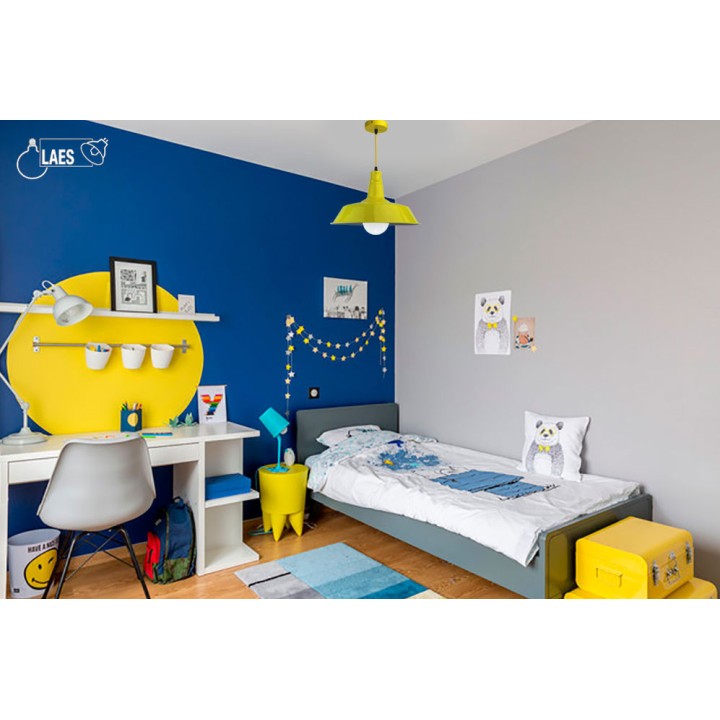 Suspension E27 Yellow Metal 150cm LAES (without bulb)