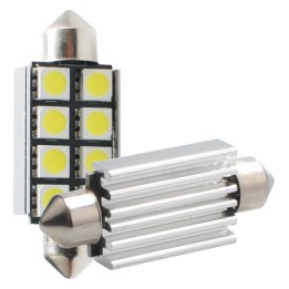 LED L309 C5W 41mm 8xSMD5050 CANBUS 12V White