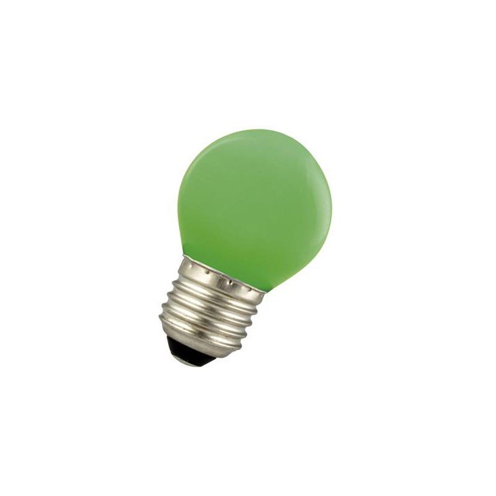 E27 Ball led 0.9w Green 220-240v LAES