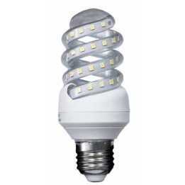 E27 Spirale LED 12w=66w 3000K 230v 910lm LAES