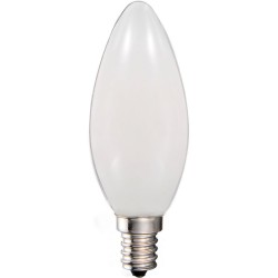 E14 Flamme Opale LED 3,5W = 35w  2700K 230v LAES