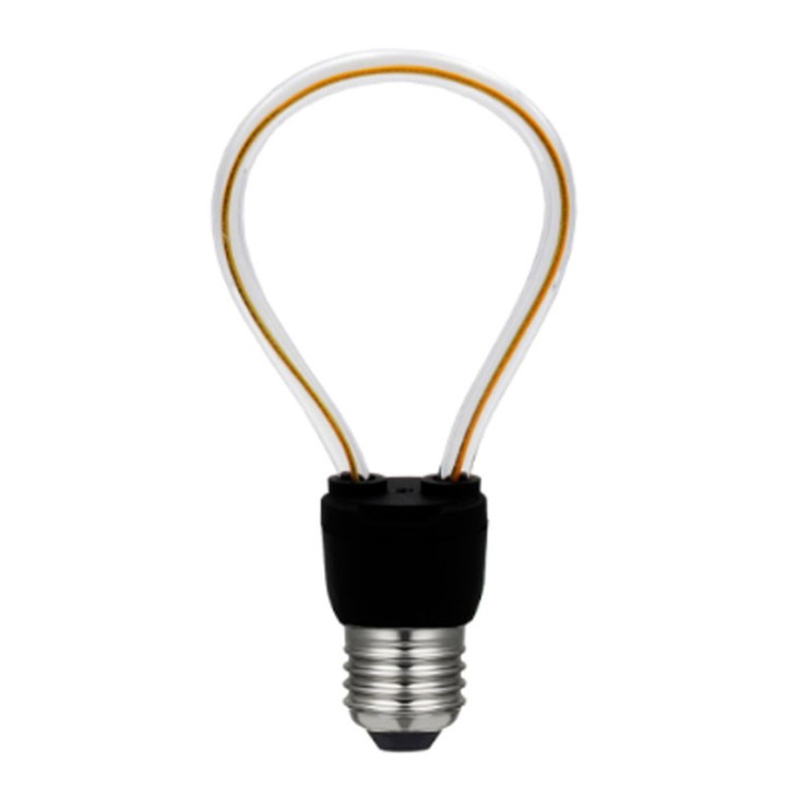 E27 Siluet Bulb 8w 2200K Clear 240V Dimmable LAES