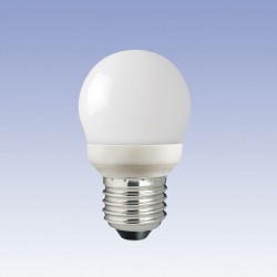 E27 LED Ball 5w = 35w /830 3000K Opal 12v AC/DC LAES