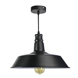 Suspension E27 Black Metal LAES (without bulb)