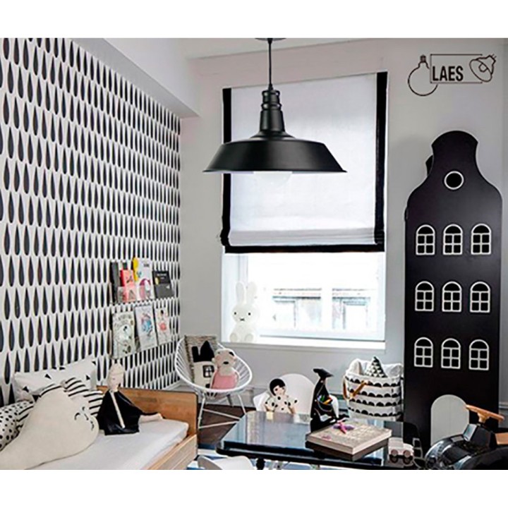 Suspension E27 Black Metal LAES (without bulb)