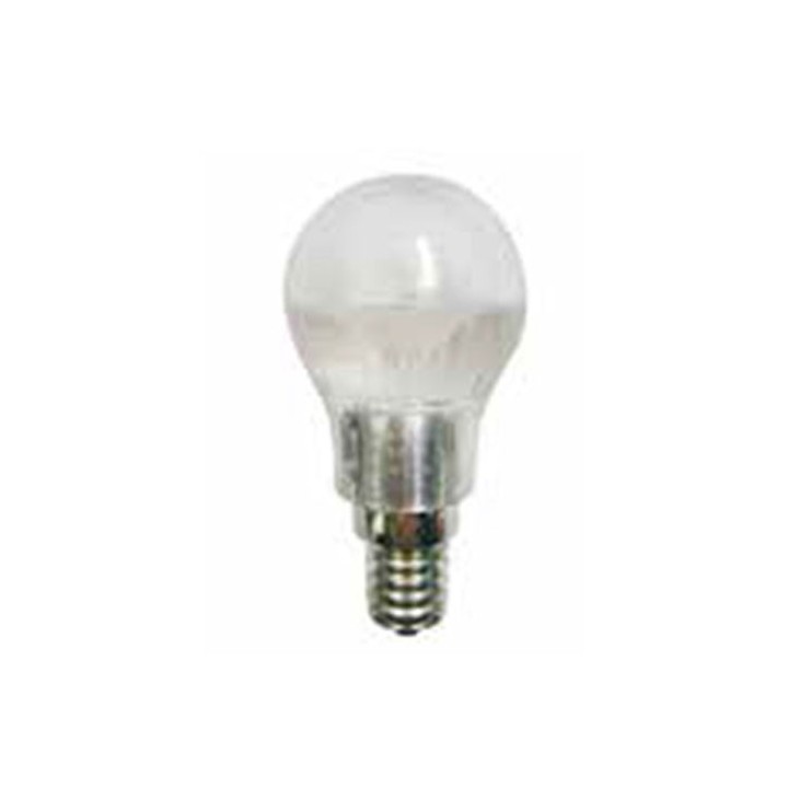 E14 mini Spherical D35 Opal LED 3w = 26w 3000K 230v LAES