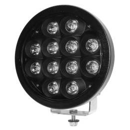 LED spotlight Round black 72w 7700Lm 10-48VDC IP67 M-TECH