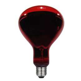 E27 Reflector R125 230V 240V 200w IR Red LAES