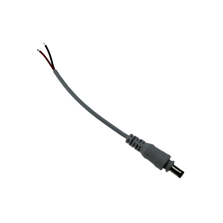 Male Panel Connector White