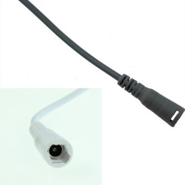 female Panel Connector White