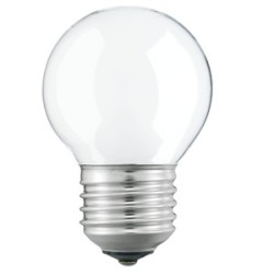 114123 E27 Sphérique Dépolie 12V 10w