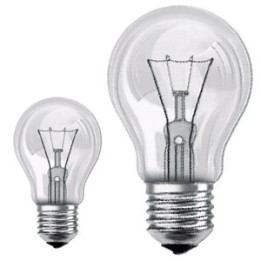 E40 GLS  Clear  125V/130V 500w