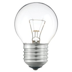 1020500101308 E27 Sphérique Claire Four 230V 25w 300°C