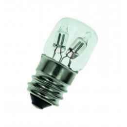 E14 Tubular Neon 15X38  110V  Glass Clear