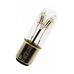 130042 BA15D Tube Néon 16X54 220V Verre Claire 2,5mA