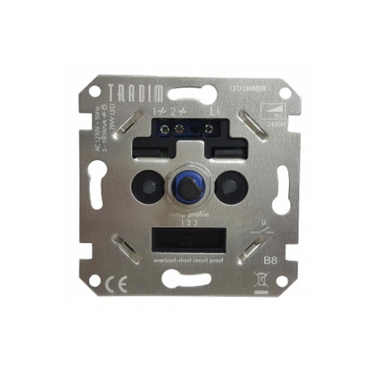 A200500414477 Variateur Encastrable 3 - 120w Tradim (pour boite d'encastrement 60 )