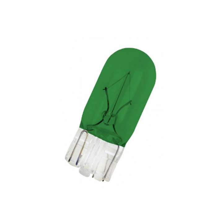 1660500164594 T10 Wedge W2,1x9,5D T3 1/4 24V 3W 5000H Verte