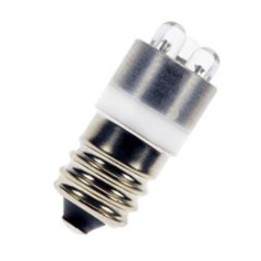 E14 T16X35 3LED Green 235V AC