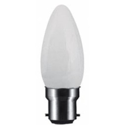 B22 Candle frosted 230V 240V 60w special industry