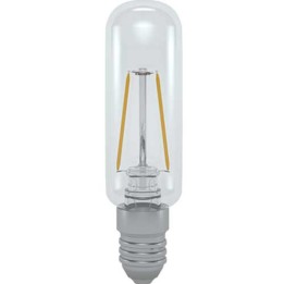 6040500376485 E14 Tube claire LED effet filament 2W 2700K 230v