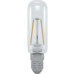 6040500376485 E14 Tube claire LED effet filament 2W 2700K 230v