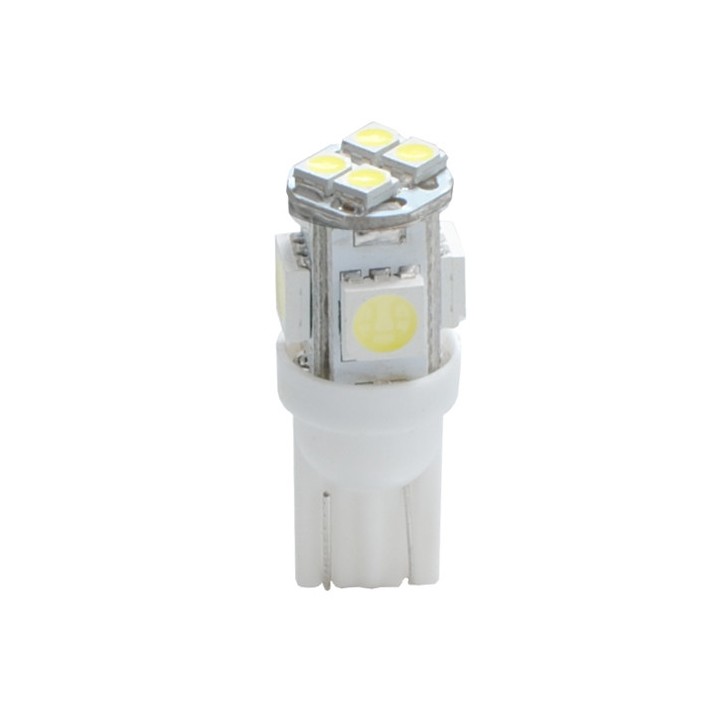6618000510150 LED L068 W5W 4xSMD5050 + 4xSMD3528 12V Blanc