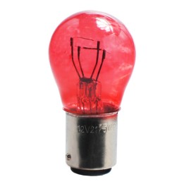 BAY15D lamp 21 / 5W 12V Red M-Tech