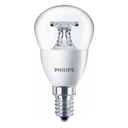 E14 Sphérique CorePro LEDluster ND 4w=25w 2700K/827 Claire 230v PHILIPS