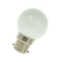 B22 LED Round 1w 2800K 230v
